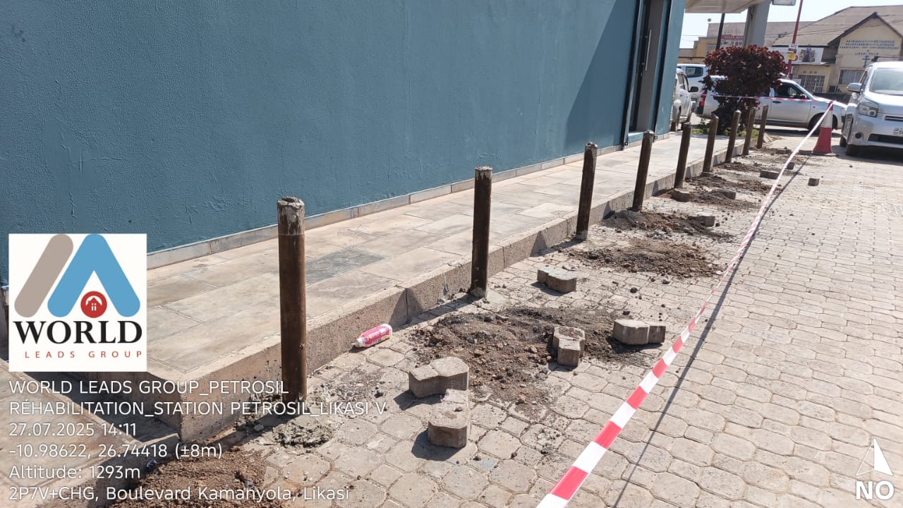 Pendant les travaux - Petro Sil